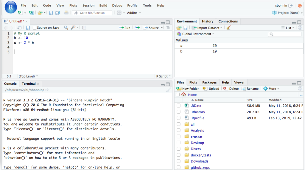 Comment Utiliser RStudio Rstudio Data